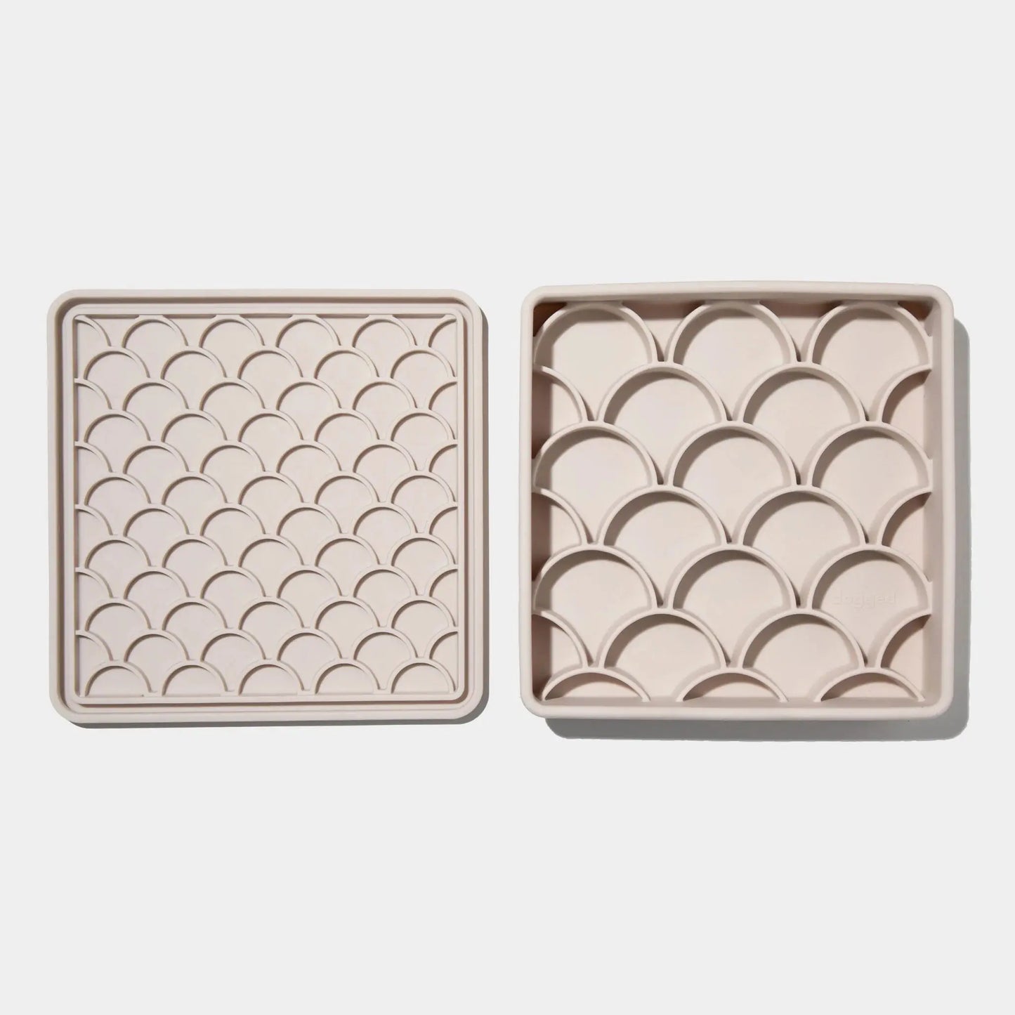 3-in-1 Fish Scale Slow Feeder Bowl - Sand - Fluffy Collective