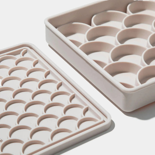 3-in-1 Fish Scale Slow Feeder Bowl - Sand - Fluffy Collective
