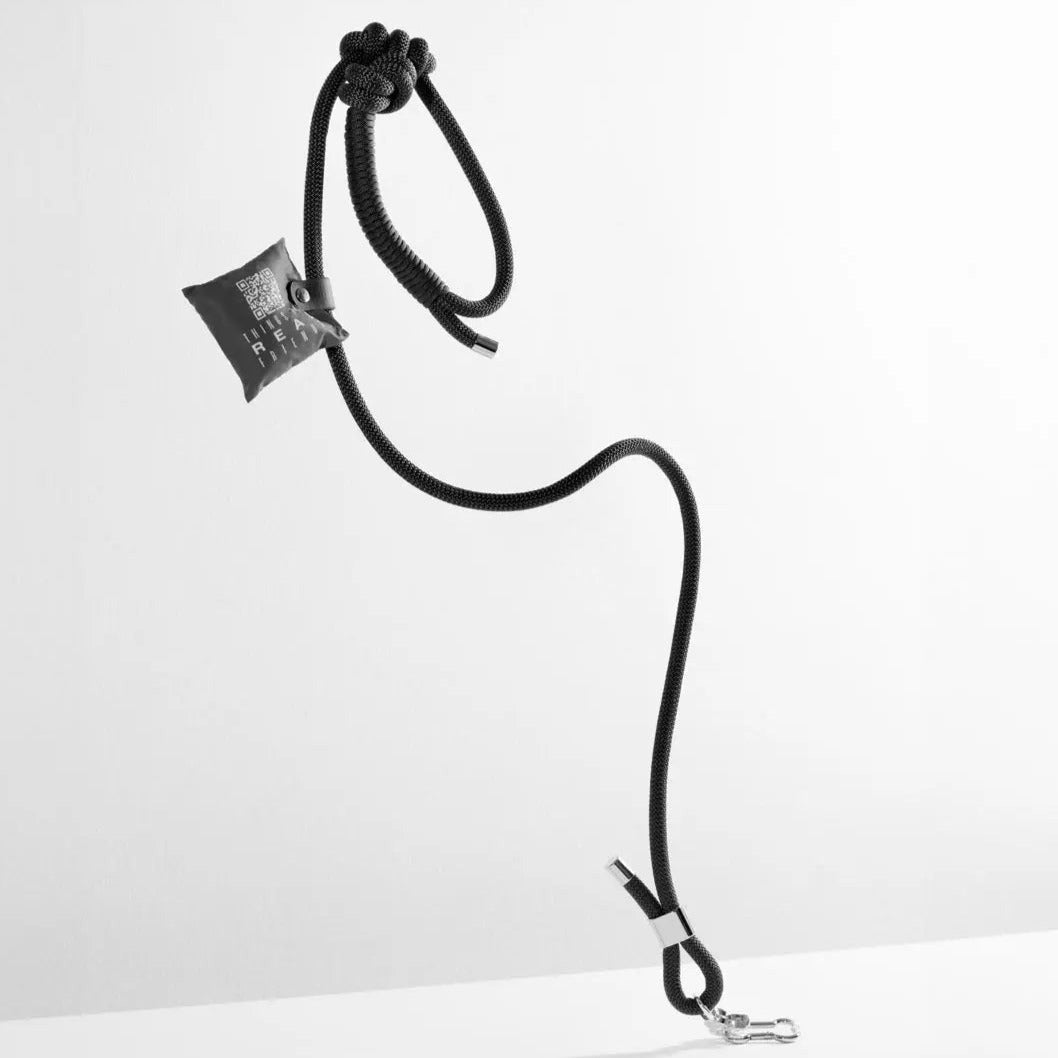 Black Jack Rope Leash - Fluffy Collective