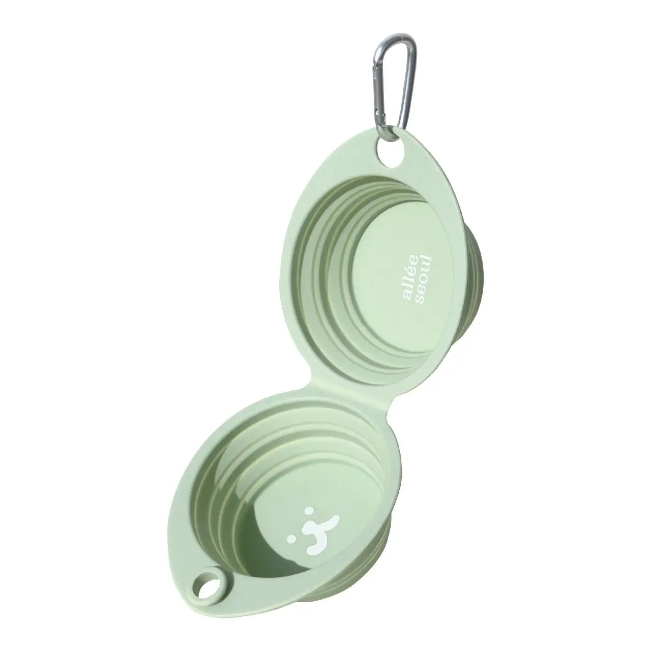 Collapsible Double Bowl Lavender - Fluffy Collective