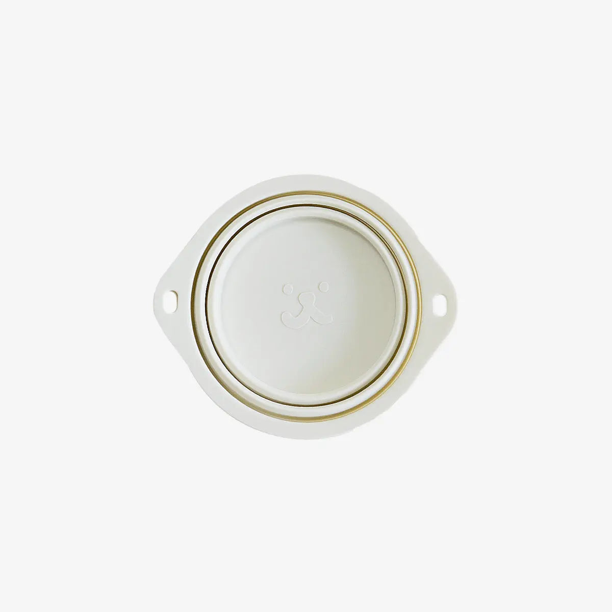 Collapsible Single Bowl Regular Cream Ivory - Fluffy Collective
