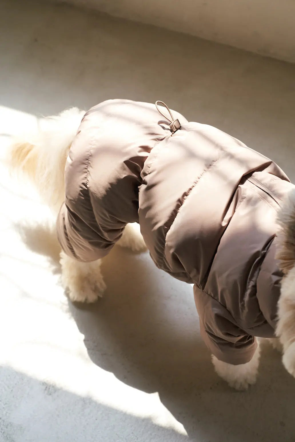 Cushy Puffer Onesie Caffè Mocha CUSHYCUSHY