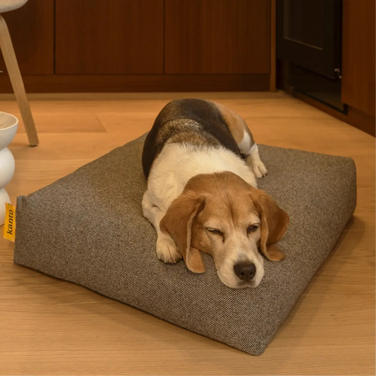 Dog Bed Oksa Salt & Pepper - Fluffy Collective
