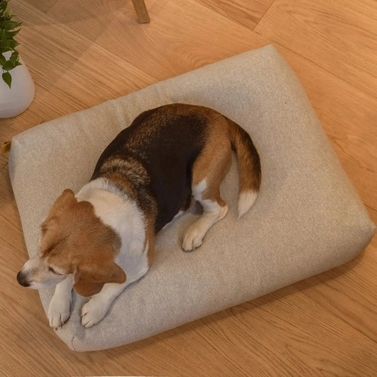 Dog Bed Oksa White & Grey - Fluffy Collective