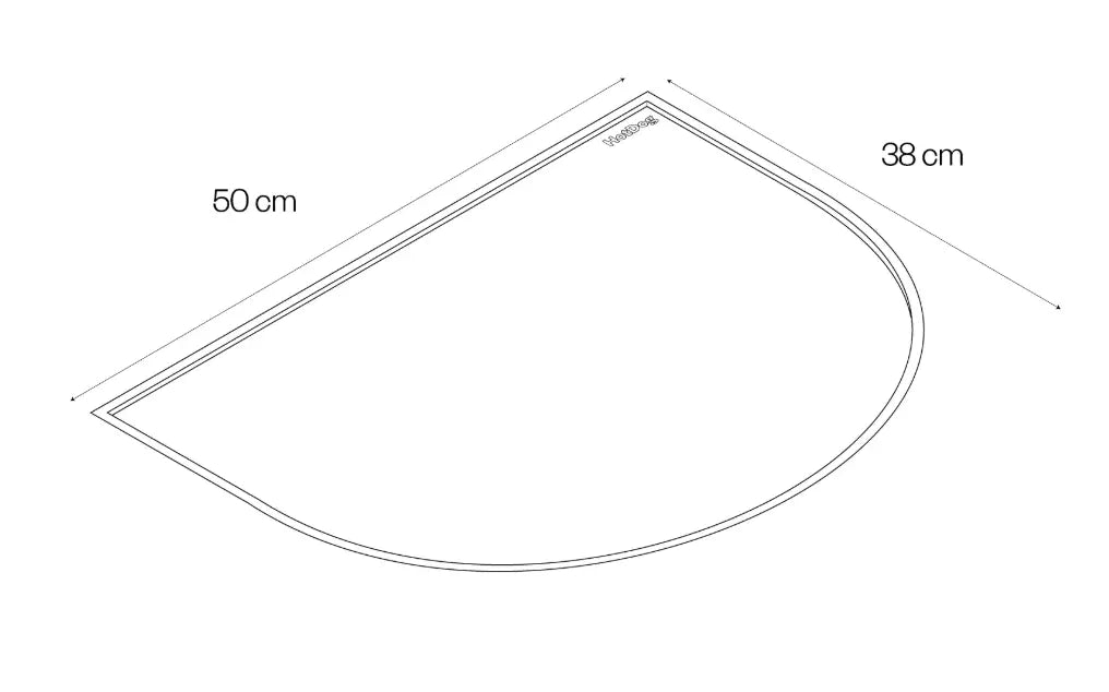 Dog Bowl Mat Blank