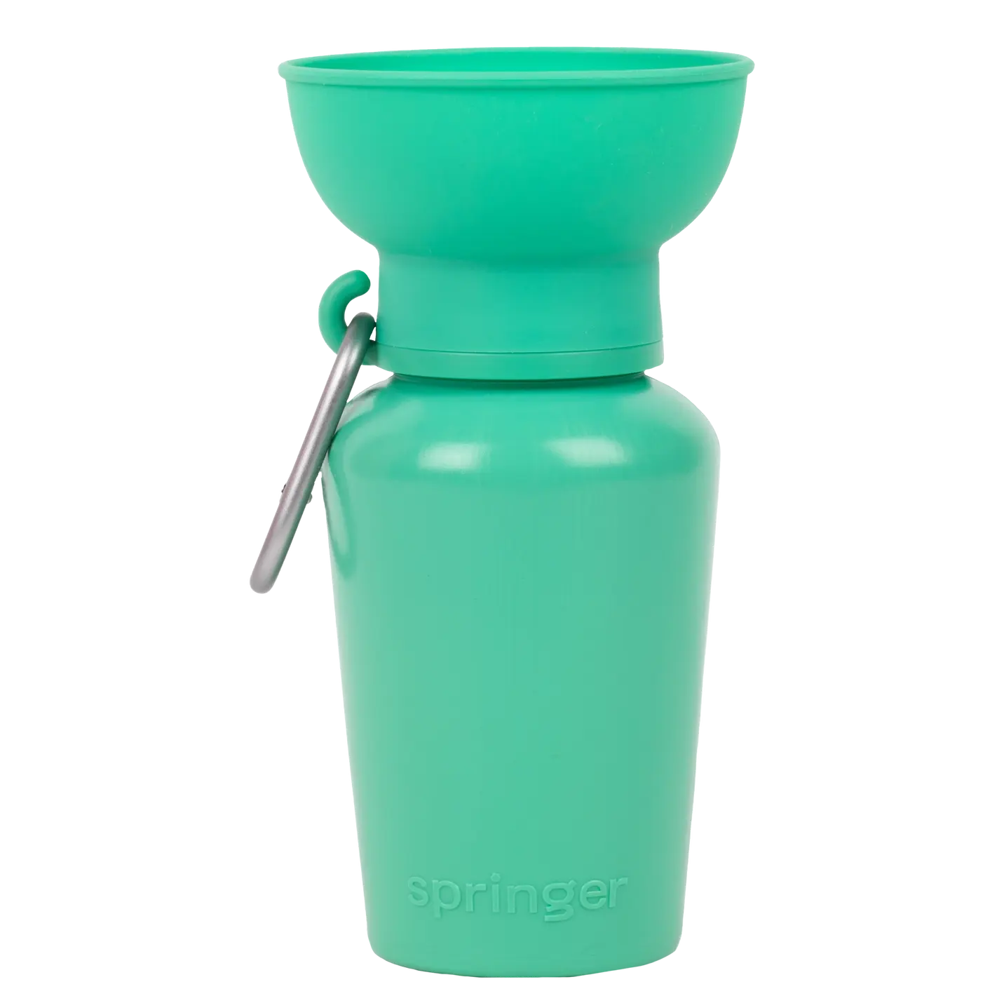 Flip Dog Travel Bottle Green - Fluffy Collective