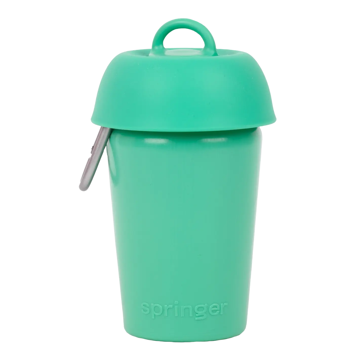 Flip Dog Travel Bottle Green - Fluffy Collective