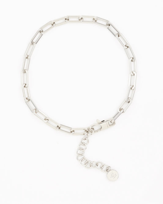 Francie Necklace Rhodium THEANIMALS
