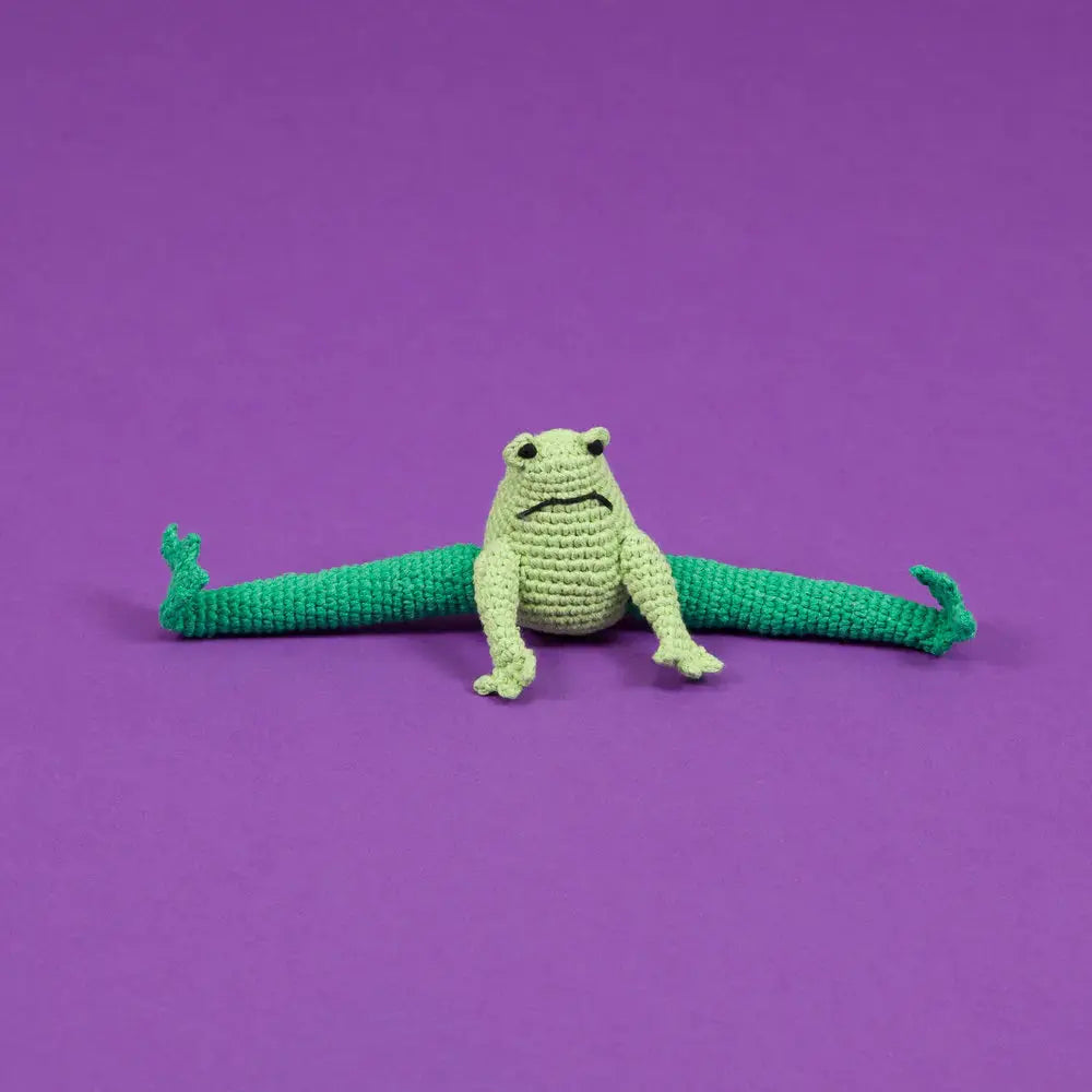 Gehäkelter Frosch