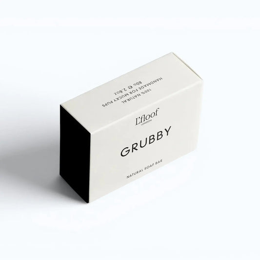 L'floof GRUBBY Peppermint & Eucalyptus Soap Bar – Ideal for post-adventure cleanups or routine grooming sessions