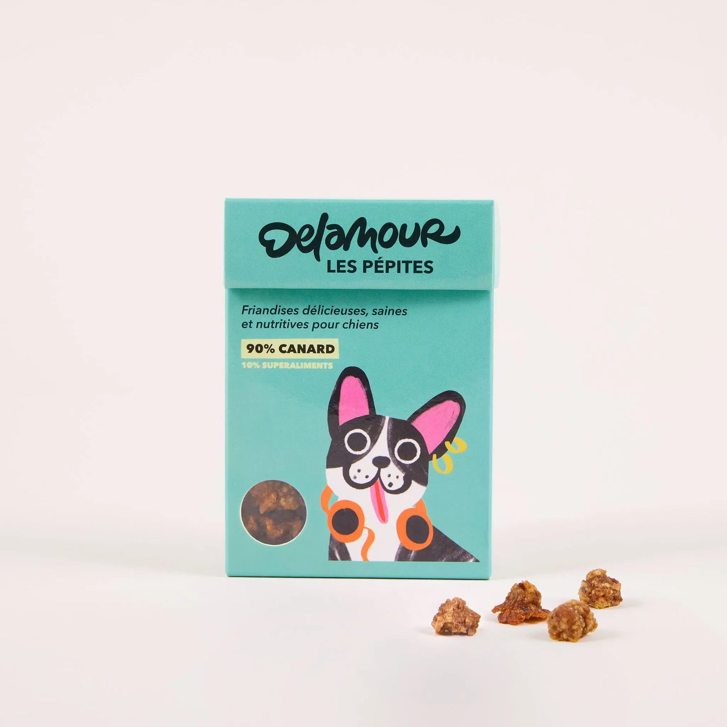 Les Péptides Canard Dog Treats - Fluffy Collective