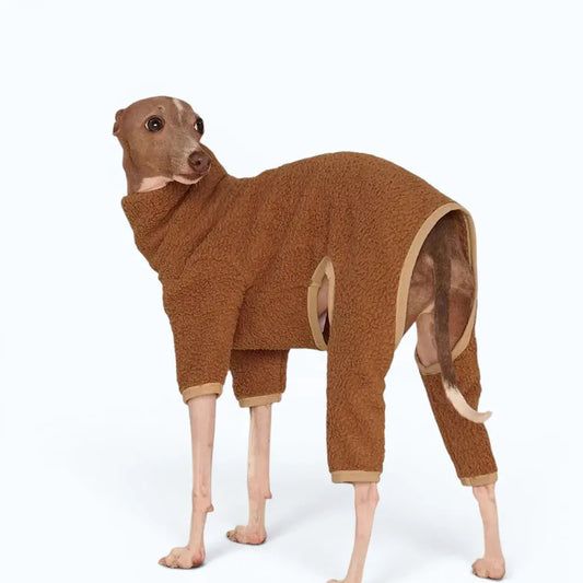 Magic Brownie Fleece Dog Onesie