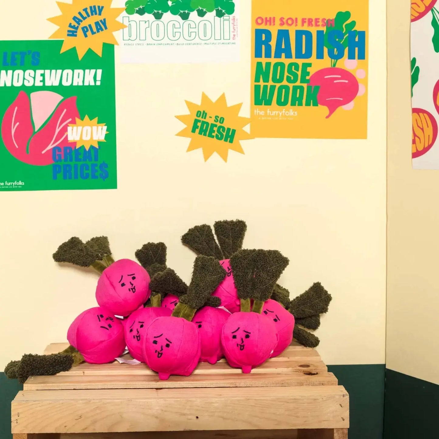 Radish Nosework Toy THE FURRYFOLKS