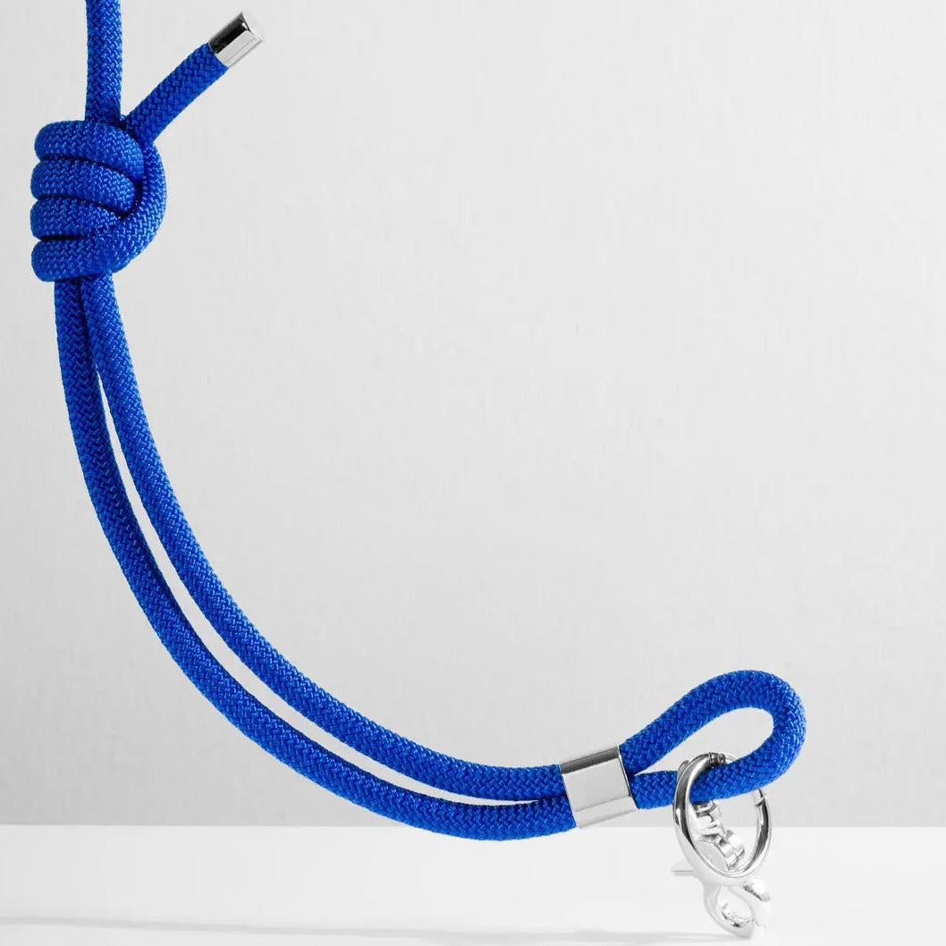 Royal Blue Rope Leash - Fluffy Collective