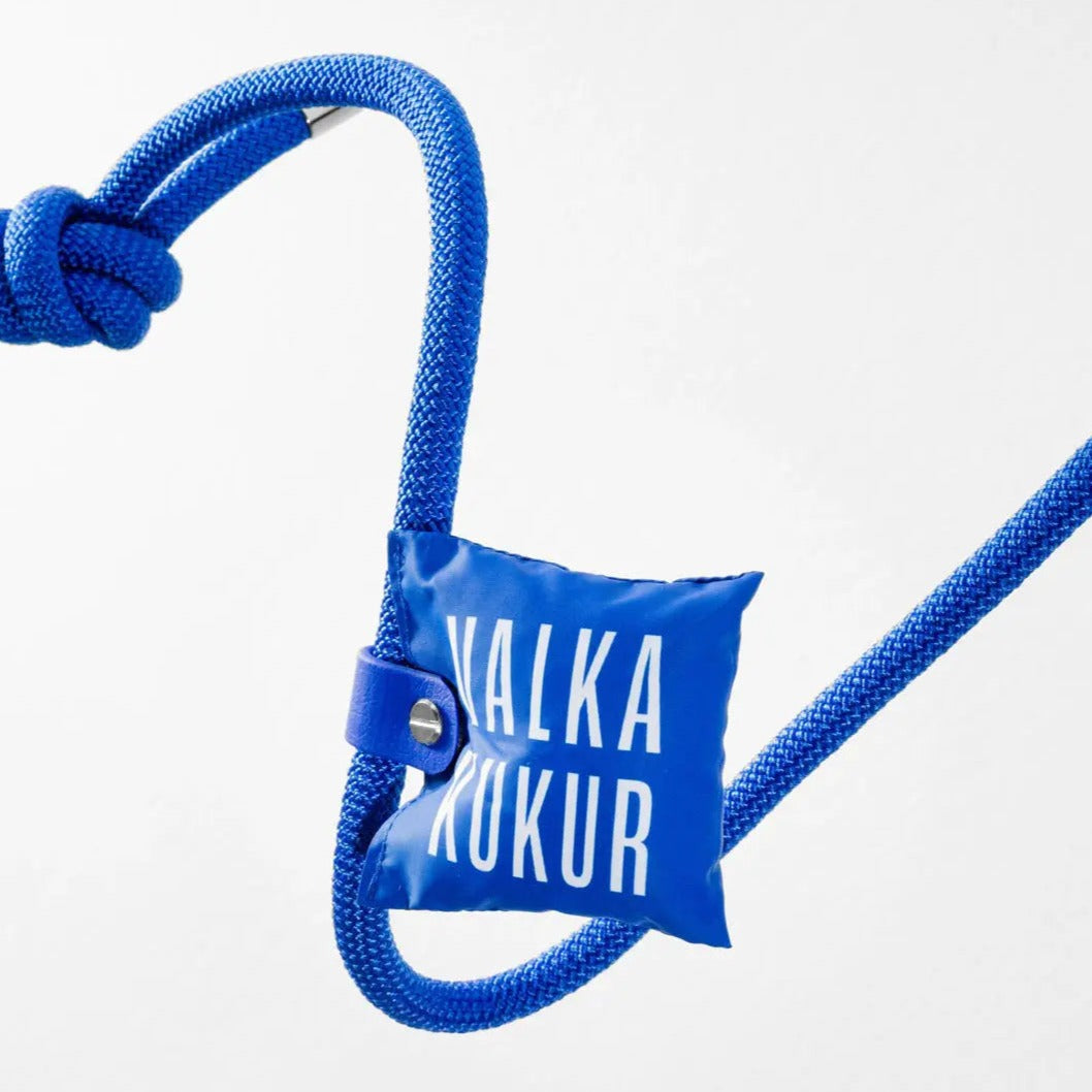Royal Blue Rope Leash - Fluffy Collective