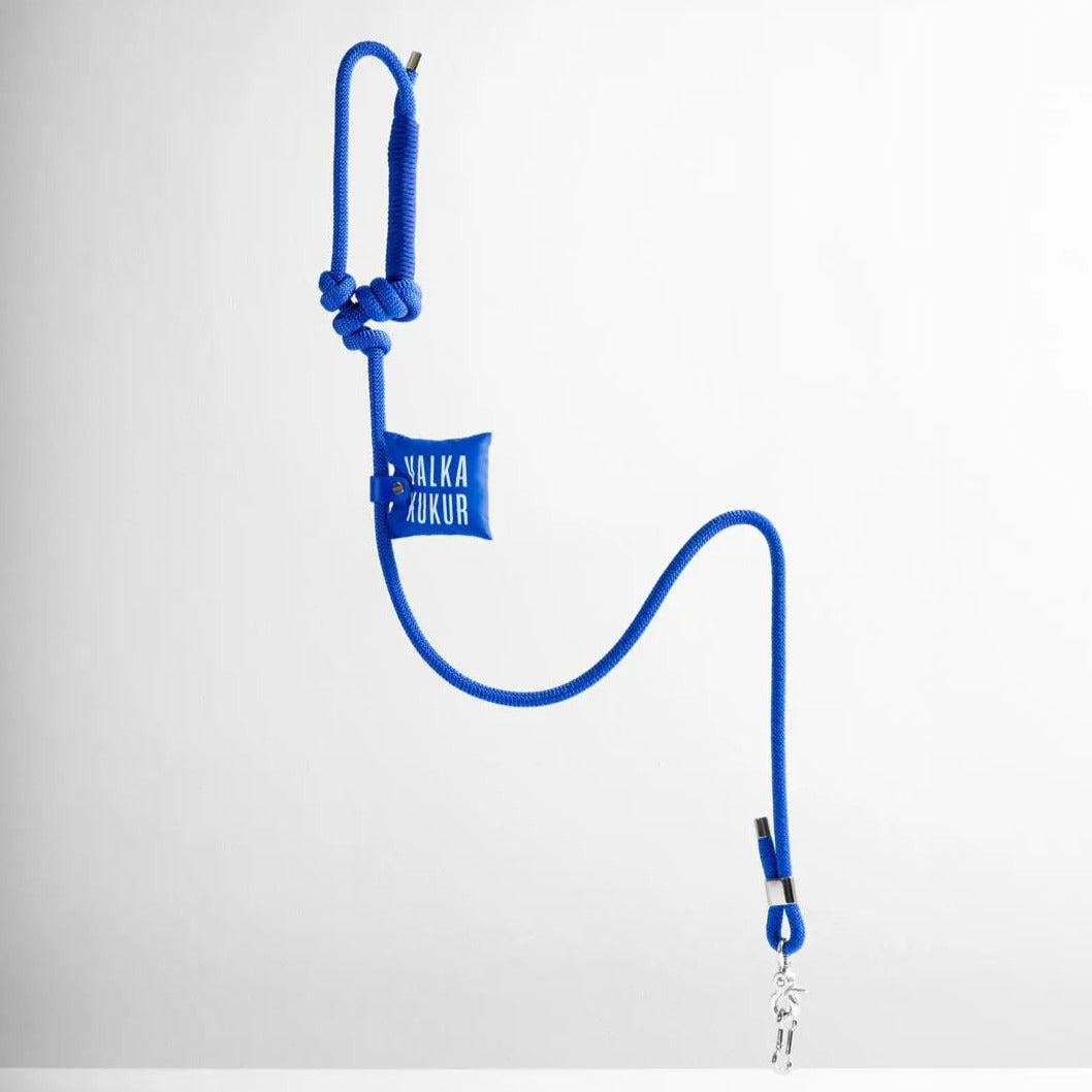 Royal Blue Rope Leash - Fluffy Collective