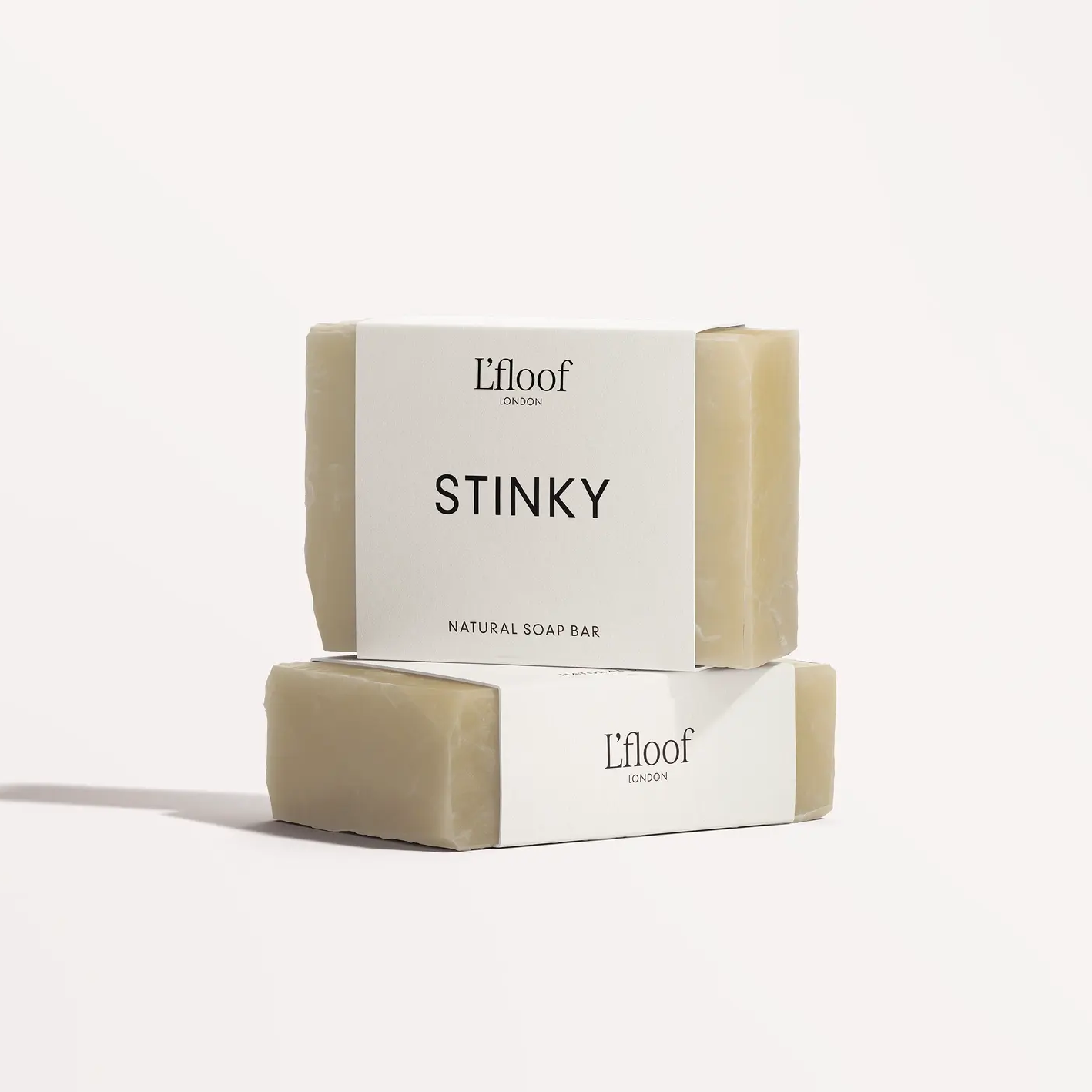 STINKY Bergamot & Lavender Soap Bar - Fluffy Collective