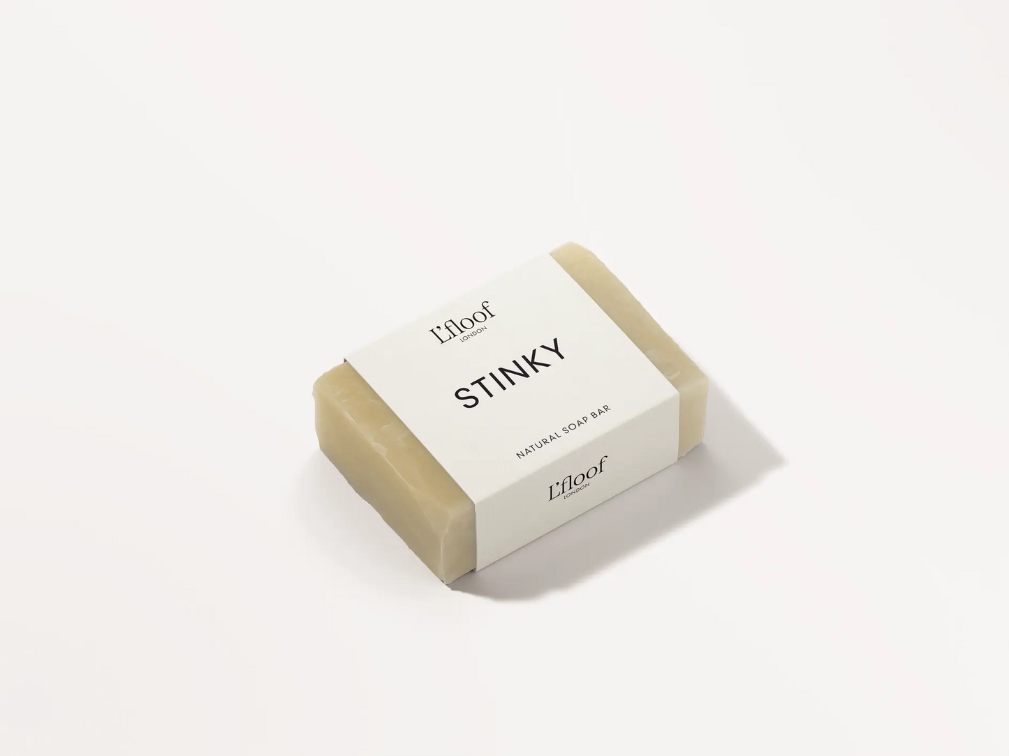 STINKY Bergamot & Lavender Soap Bar - Fluffy Collective