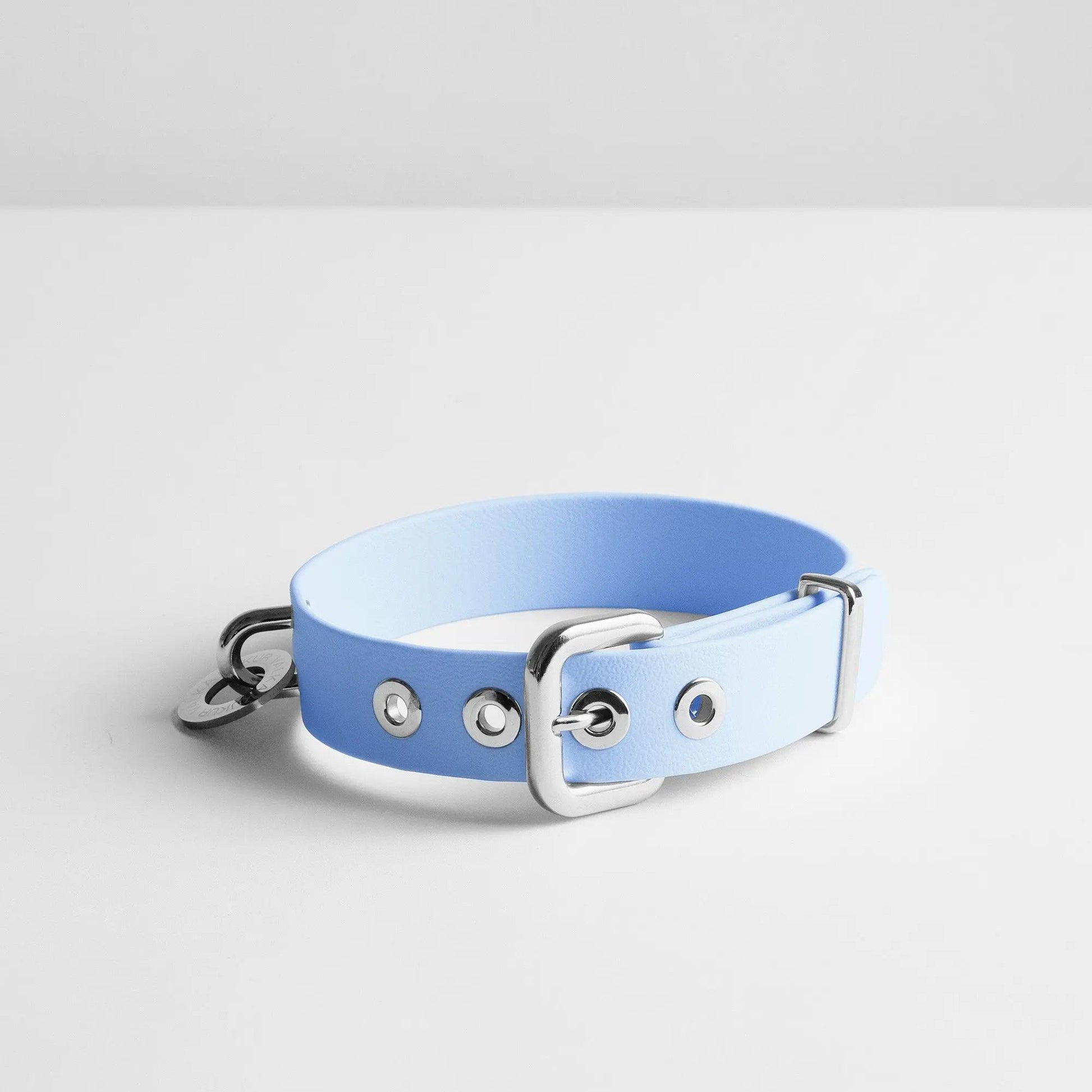 Baby Blue Dog Collar - Fluffy Collective