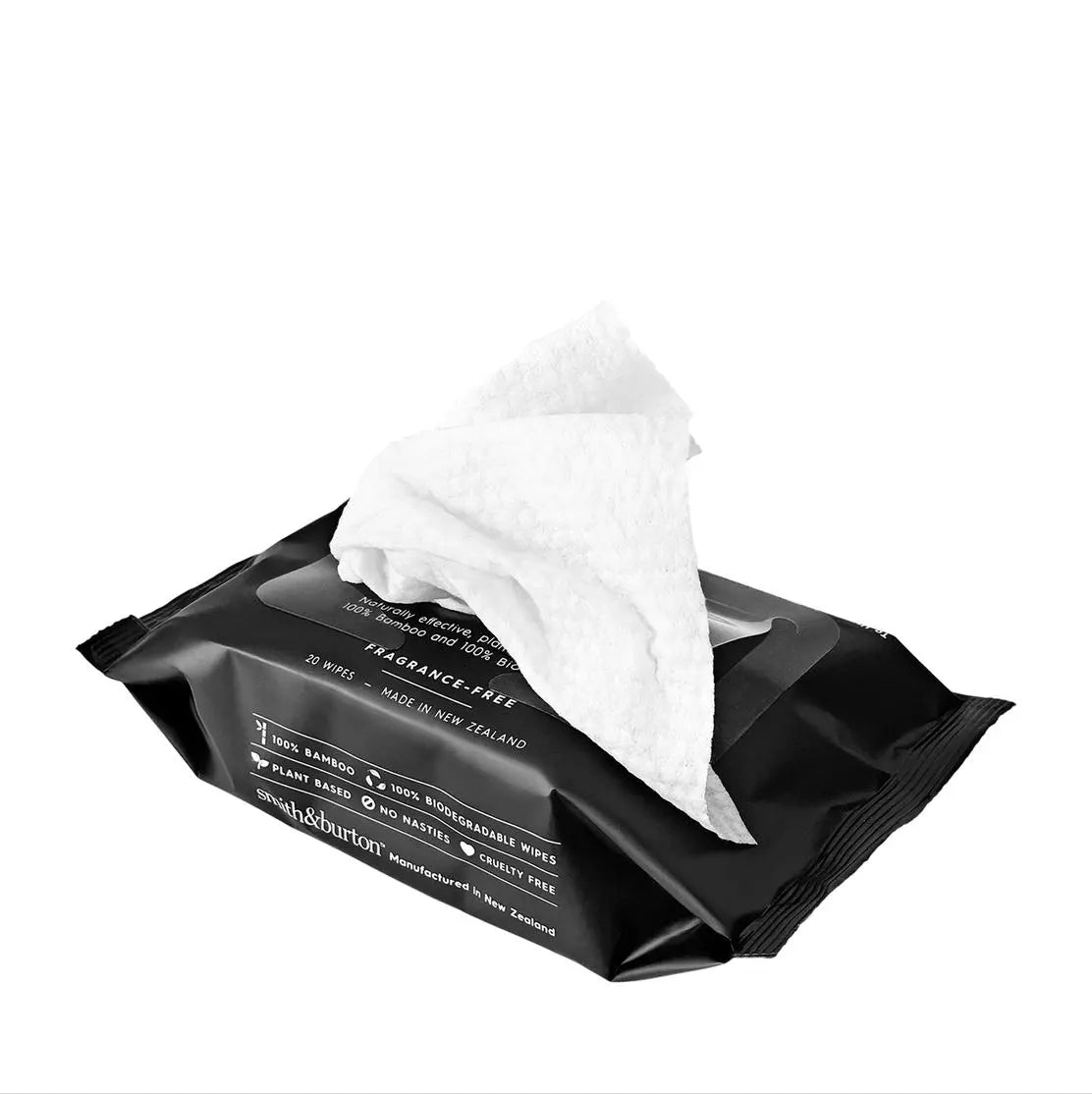 Biodegradable Bamboo Cleansing Wipes - Fluffy Collective