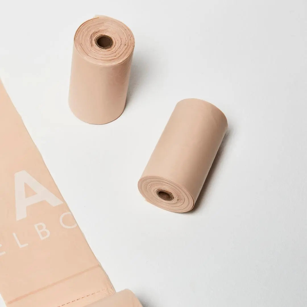 Biodegradable Poop Bags Nude - Fluffy Collective