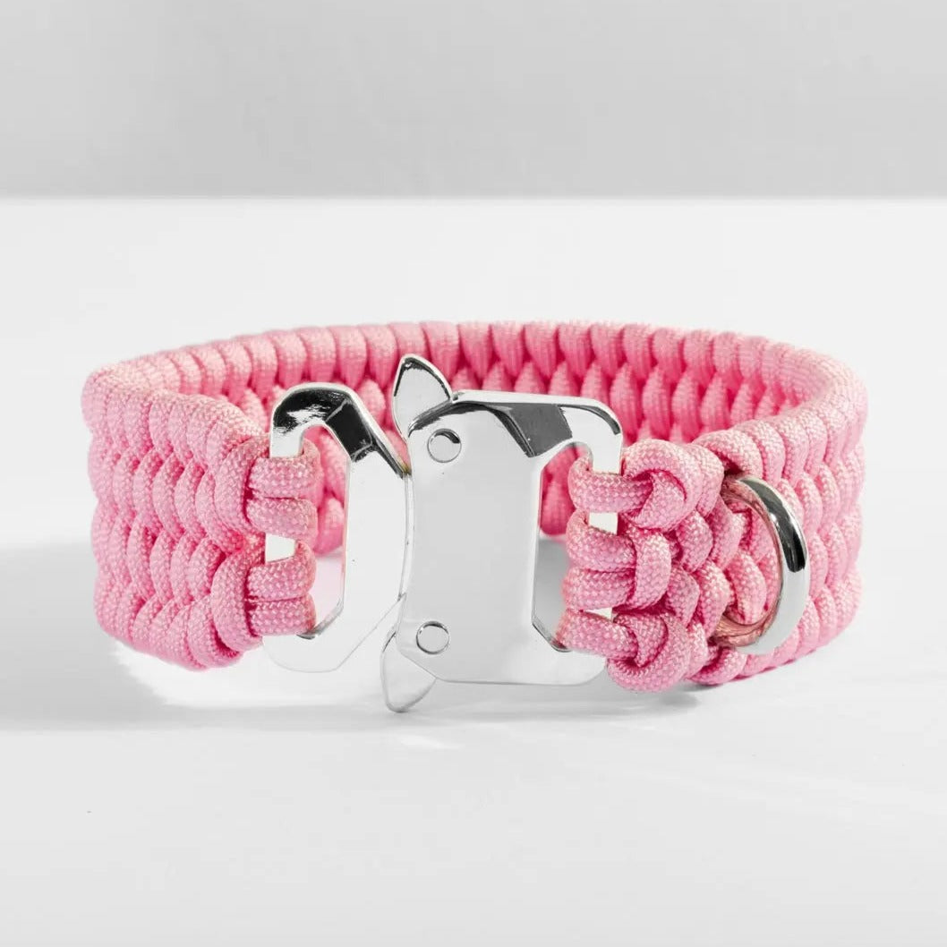 Bubblegum Pink Dog Collar - Fluffy Collective