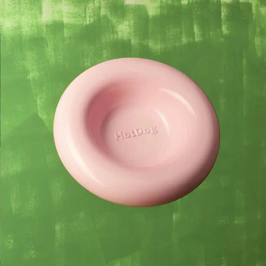 Ceramic Dog Bowl Rose - Fluffy Collective