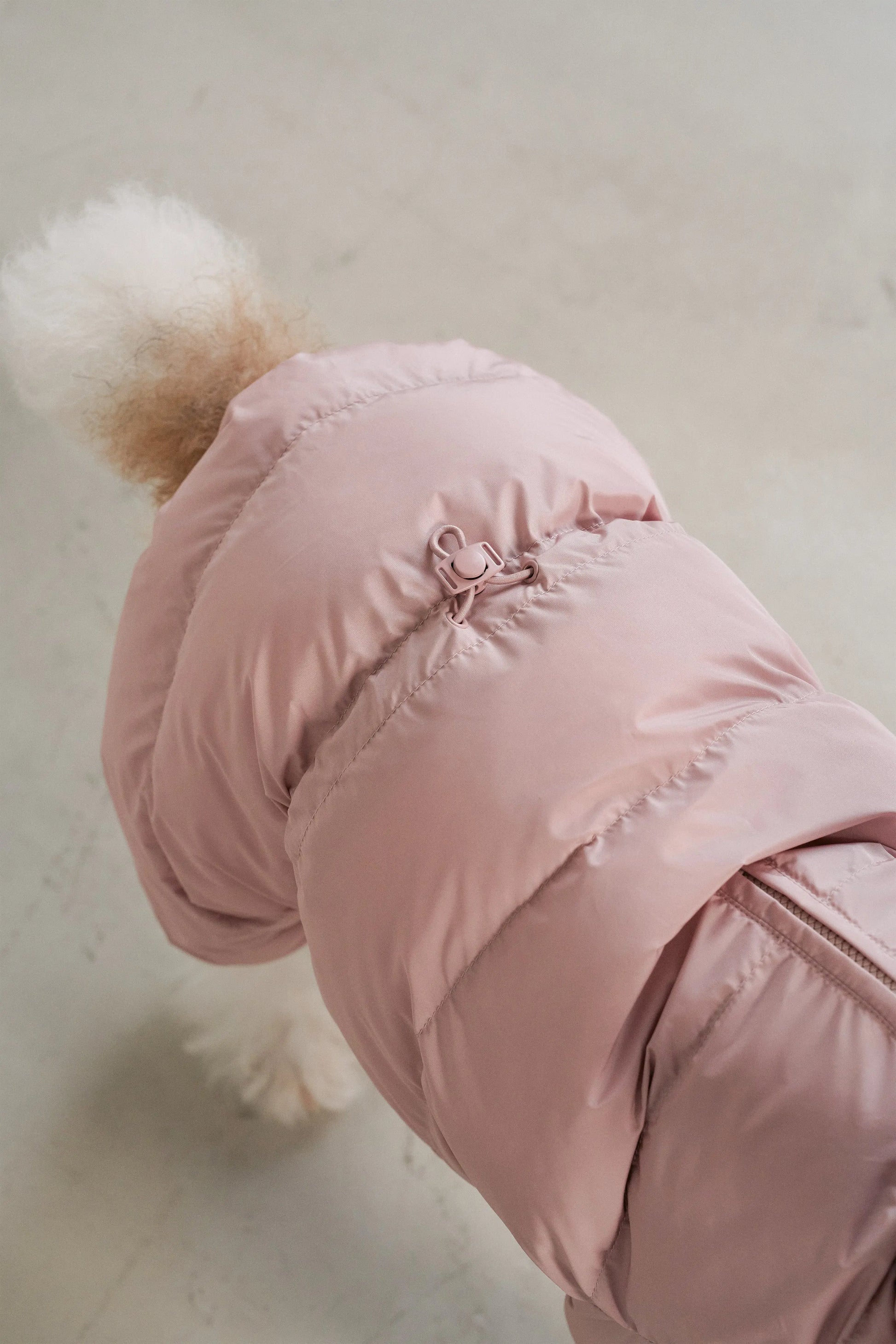 Cushy Puffer Onesie Cherry Blossom - Fluffy Collective