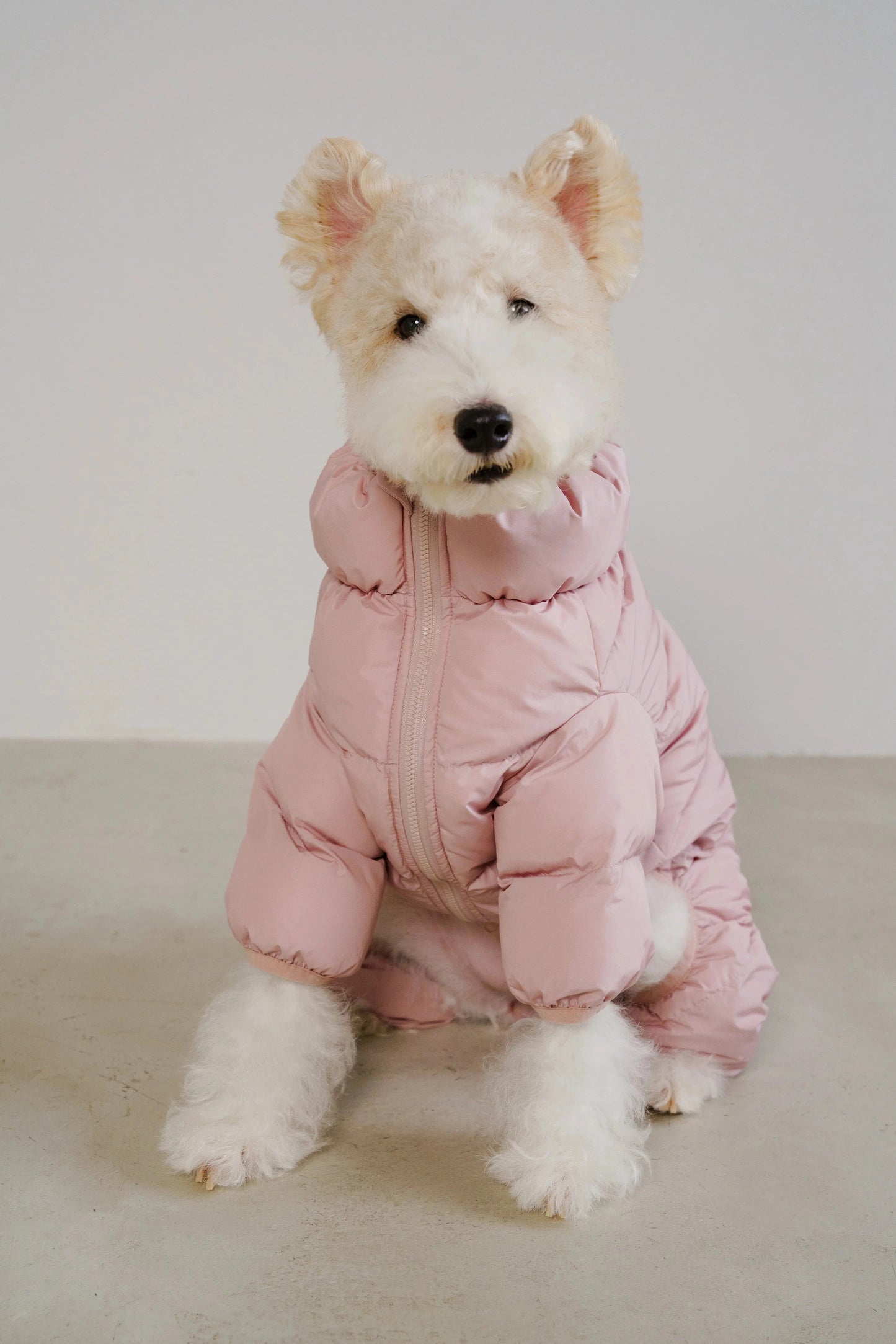 Cushy Puffer Onesie Cherry Blossom - Fluffy Collective