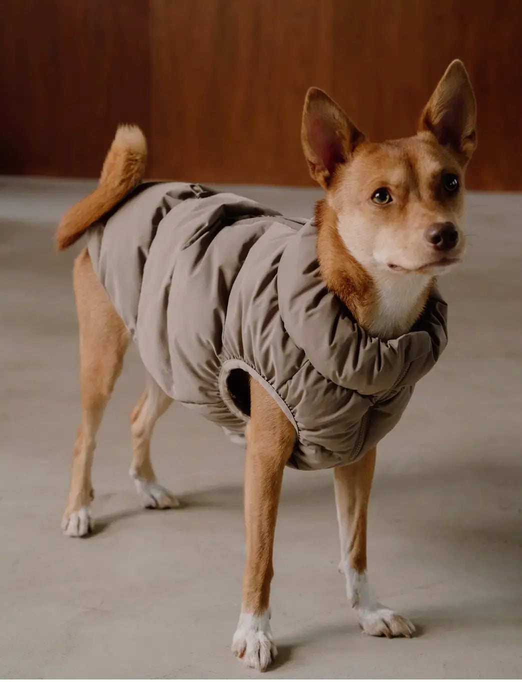 Cushy Puffer Vest Caffè Mocha - Fluffy Collective