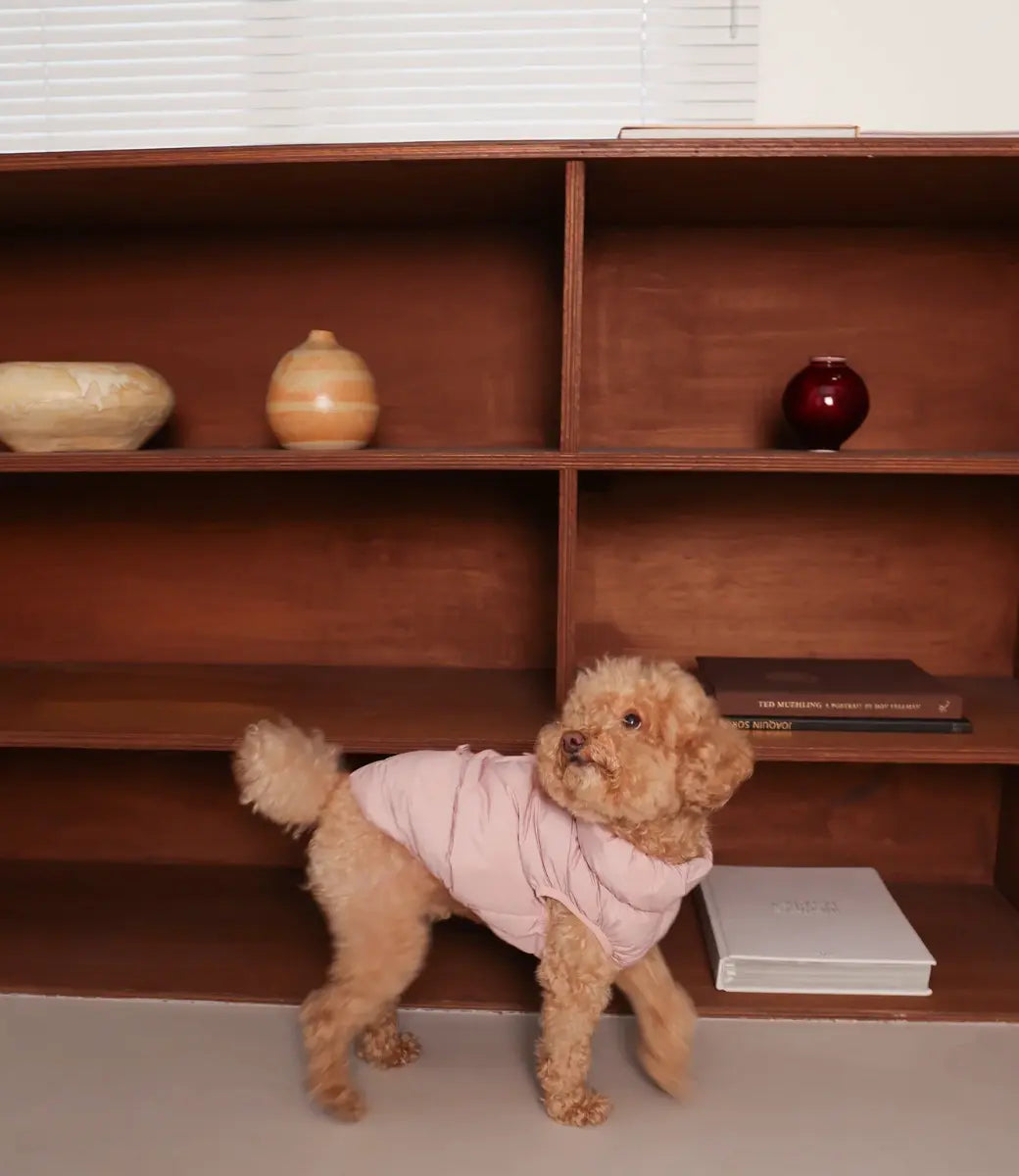 Cushy Puffer Vest Cherry Blossom - Fluffy Collective