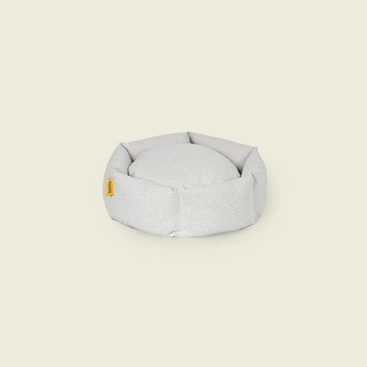 Dog Bed Luoto White & Grey - Fluffy Collective