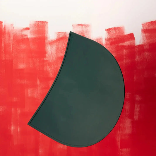 Dog Bowl Mat Green - Fluffy Collective