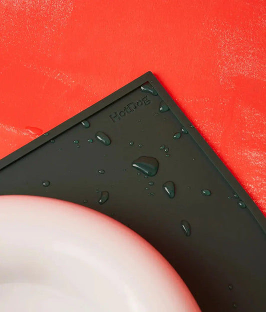 Dog Bowl Mat Green - Fluffy Collective