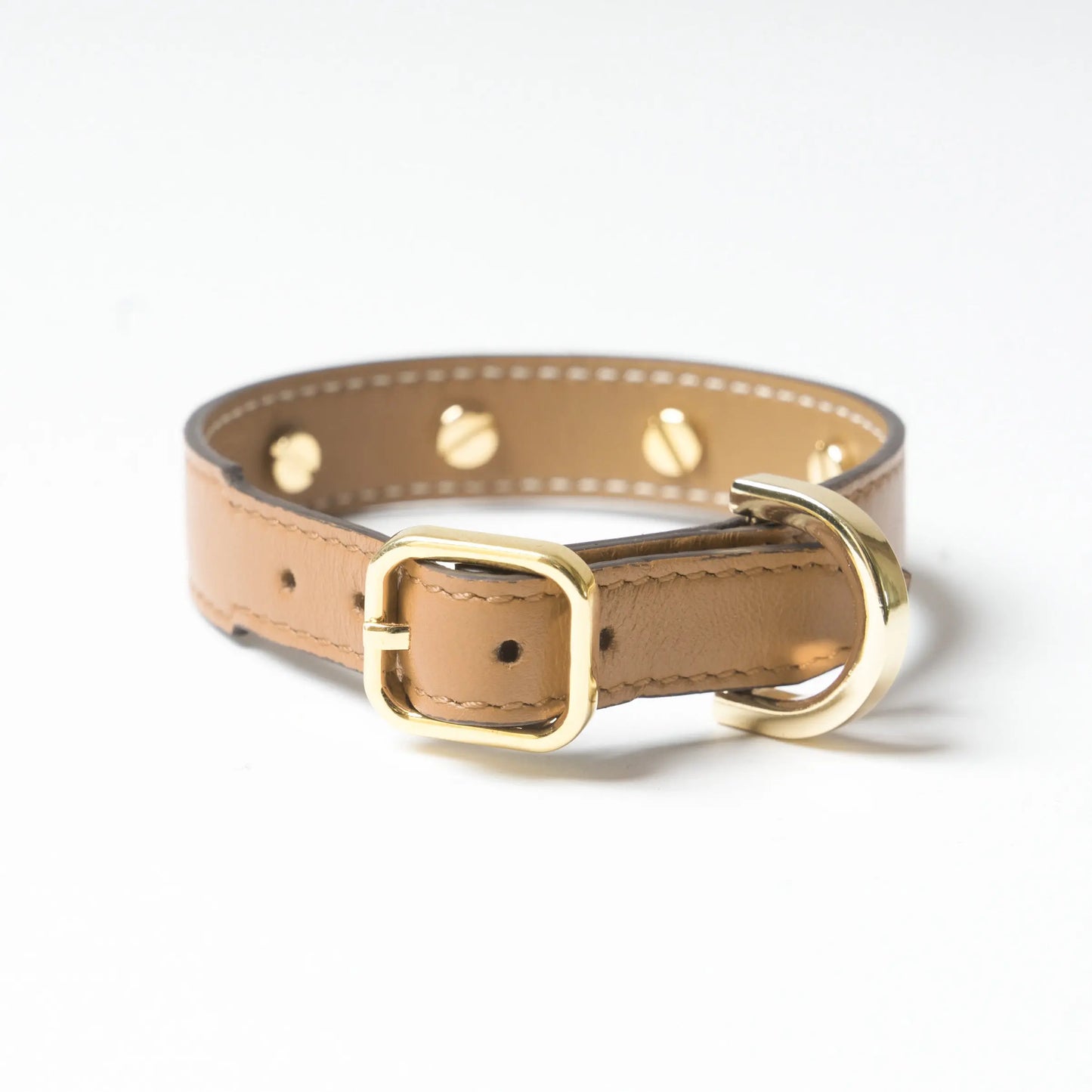 Dog Collar Cappuccino Beige - Fluffy Collective