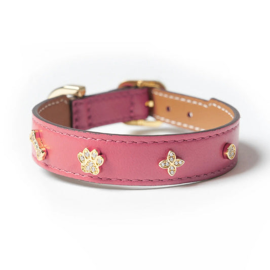 Dog Collar Rosa Pink - Fluffy Collective