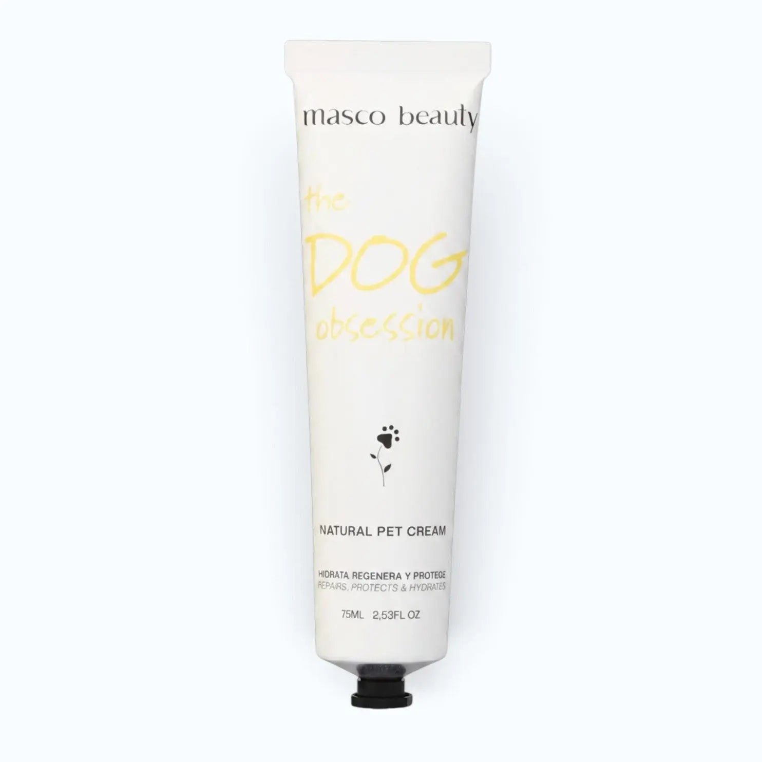 Masco Beauty Dog Obsession Pet Cream – hydrating paw care cream tube, product shot