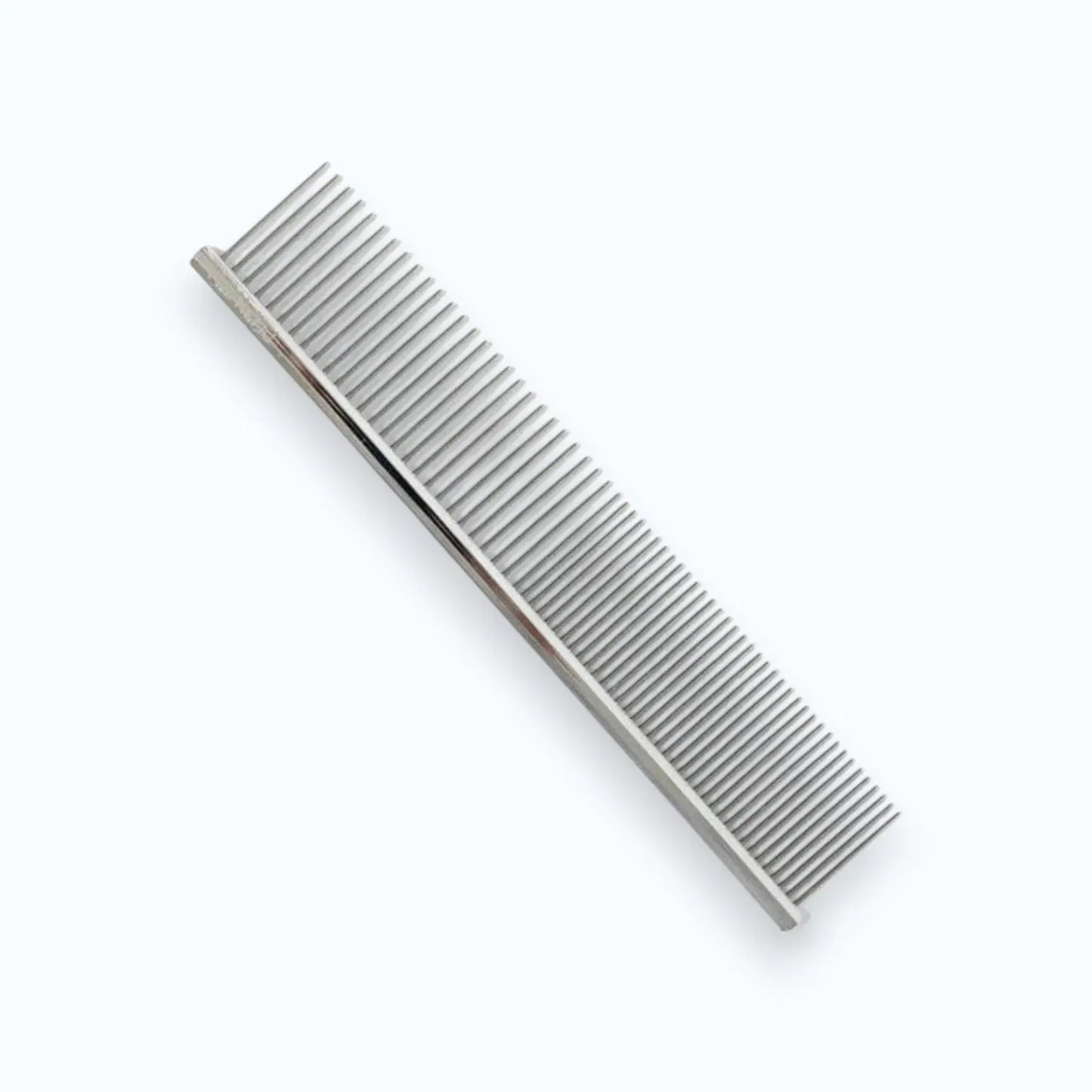 Pupwell Everyday Comb – stainless steel dog grooming comb, product shot front view