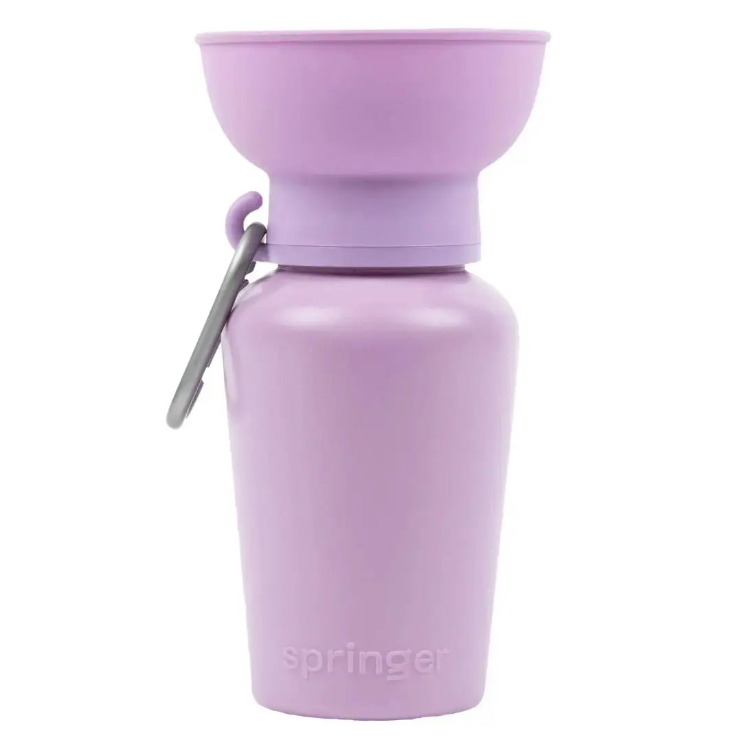 Flip Dog Travel Bottle Purple - Fluffy Collective