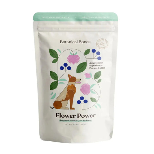 Flower Power Superfood Dog Treats - Fluffy Collective