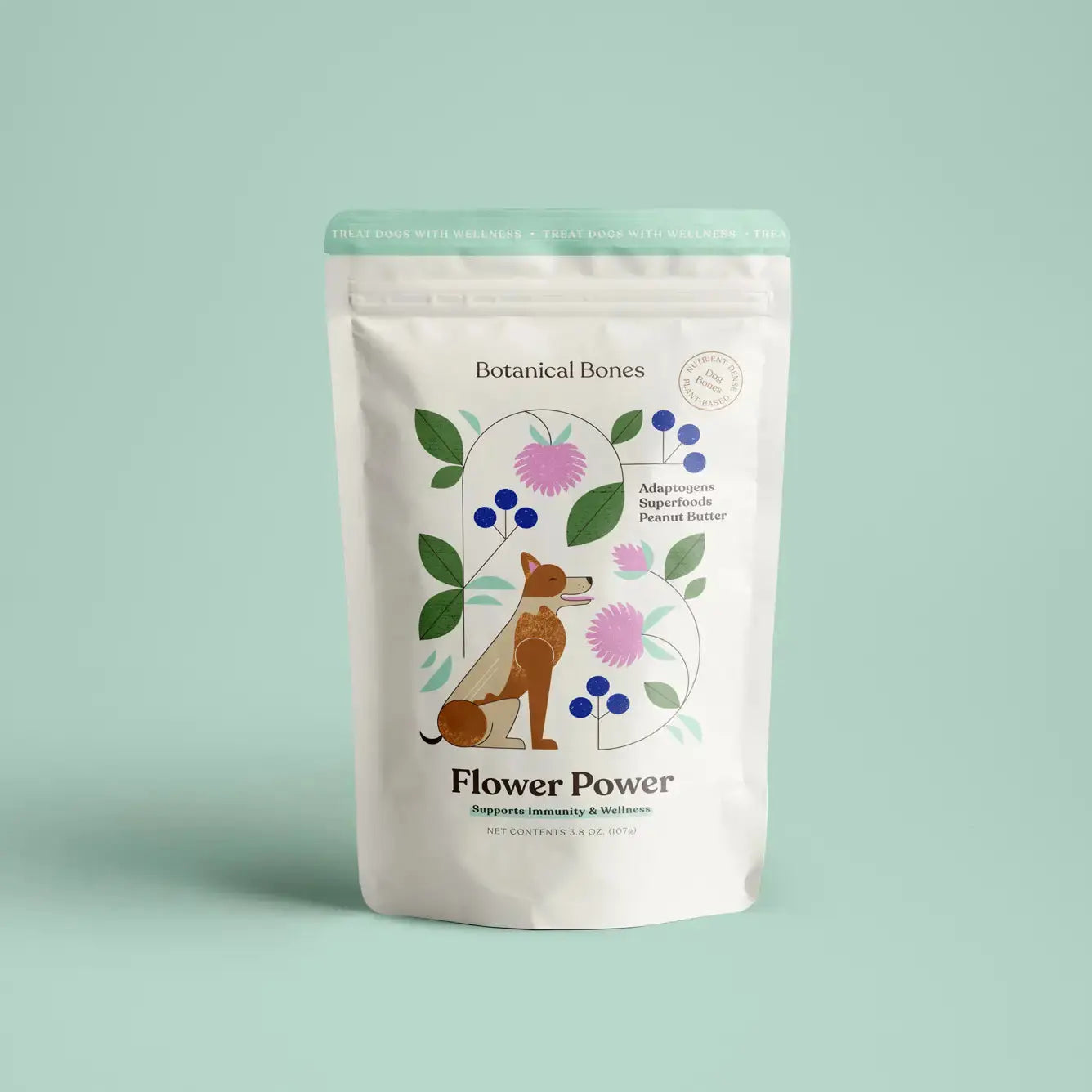 Flower Power Superfood Dog Treats - Fluffy Collective