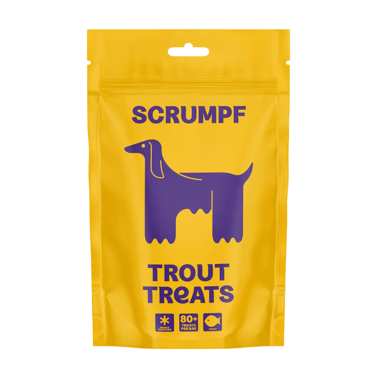 Freeze-dried Trout Dog Treats - Fluffy Collective