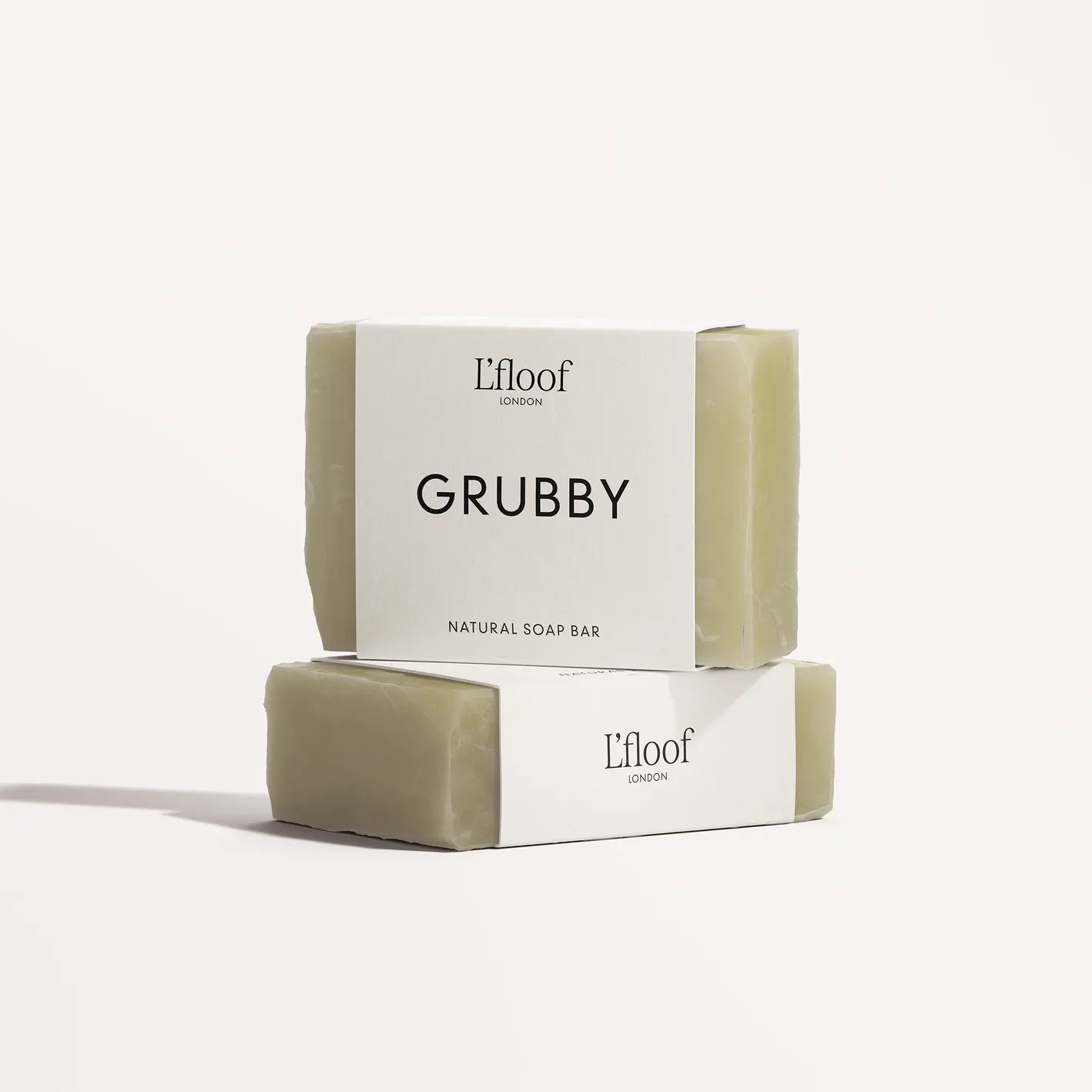 GRUBBY Peppermint & Eucalyptus Soap Bar - Fluffy Collective