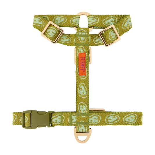 Hands-free Dog Harness Matcha Green - Fluffy Collective