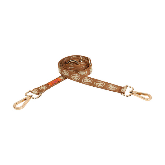 Hands-free Dog Leash Latte Brown - Fluffy Collective
