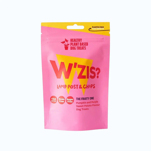 W’ZIS Lamp Post & Chips Plant-based Dog Treats