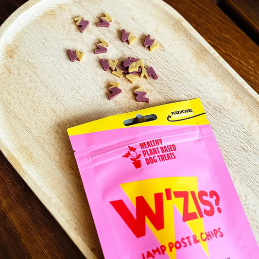 W’ZIS Lamp Post & Chips Plant-based Dog Treats