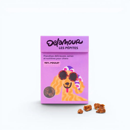 Les Pépites - Chicken Dog Treats - Fluffy Collective
