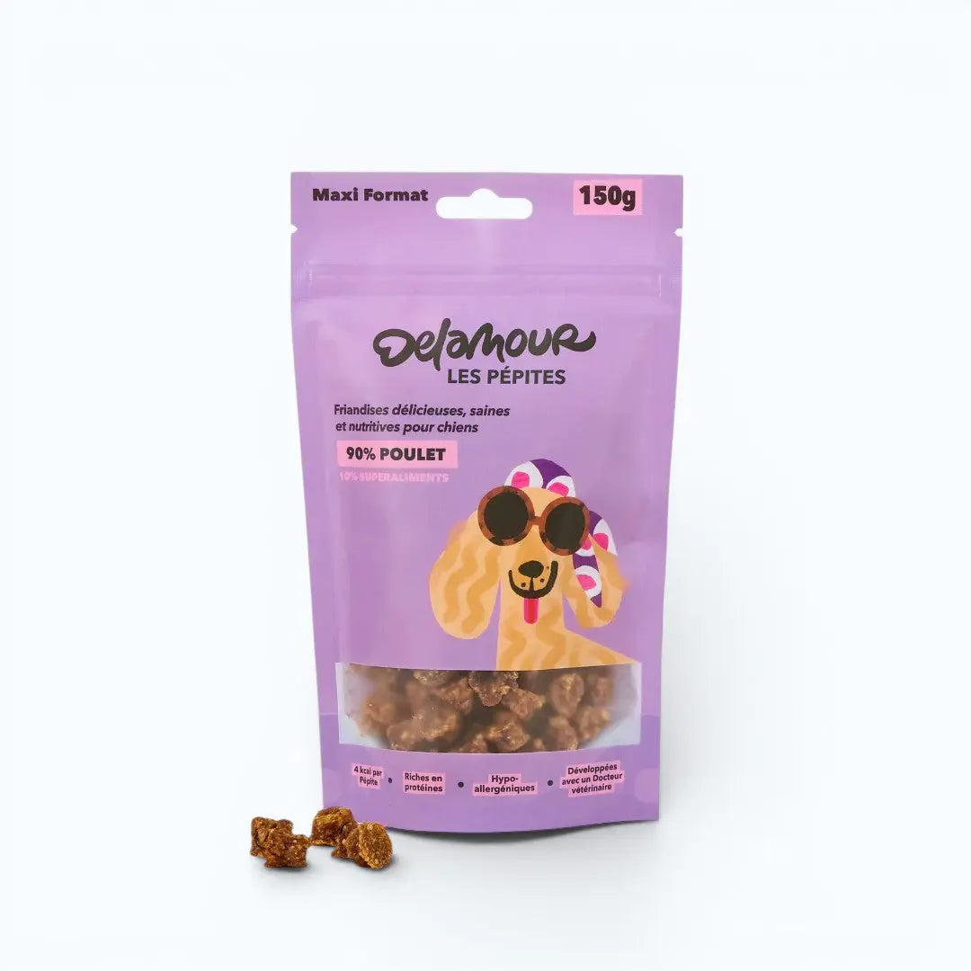 Les Pépites – Hühnchen-Hundeleckerlis