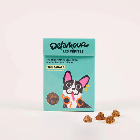 Les Péptides Canard Dog Treats - Fluffy Collective